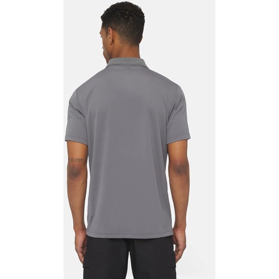 Dickies Everyday Polyester Herrgrå Polo Shirt - Image 3