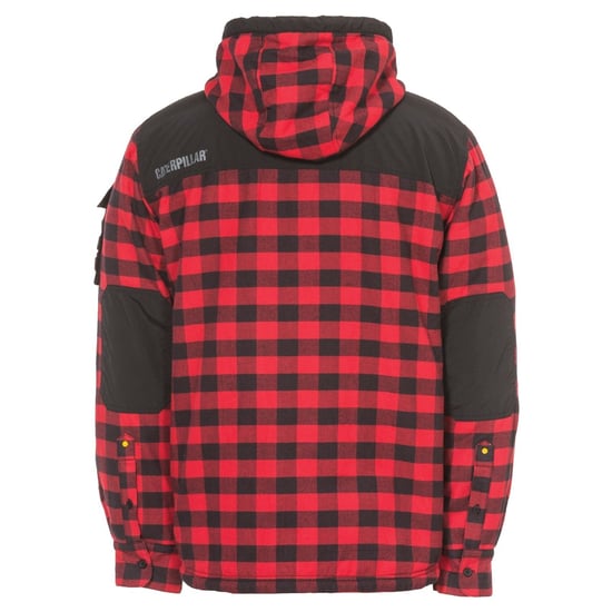 Caterpillar Sequoia Heren Rood Fleece Jack - Image 2
