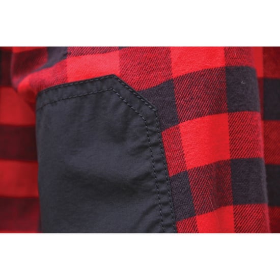 Caterpillar Sequoia Heren Rood Fleece Jack - Image 6