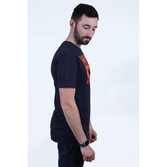 Caterpillar Zware Katoenen Mannen Zwarte Korte Mouwen T-Shirts - Image 4