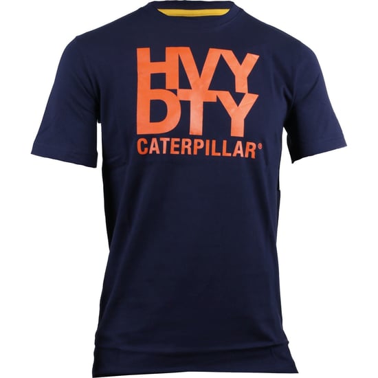 Caterpillar Zware Katoenen Mannen Zwarte Korte Mouwen T-Shirts - Image 5