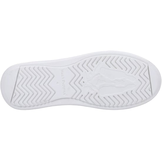 Hush Puppies Camille Leather Damskor Vit Träningsskor - Image 3
