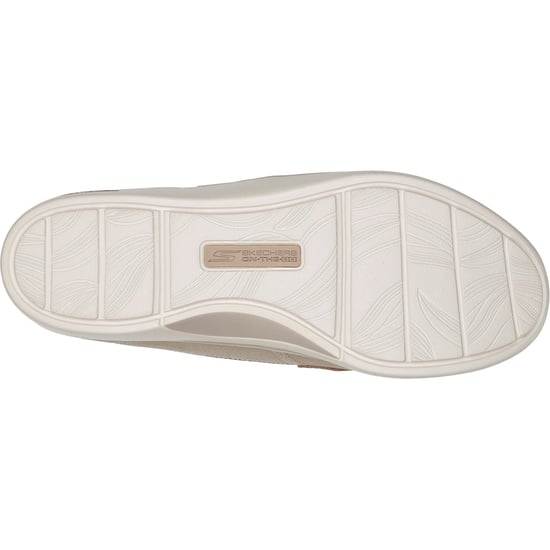 Skechers Arch Fit Uplift Cruise'N By Polyester Women's Natural Boat Shoes - Image 2