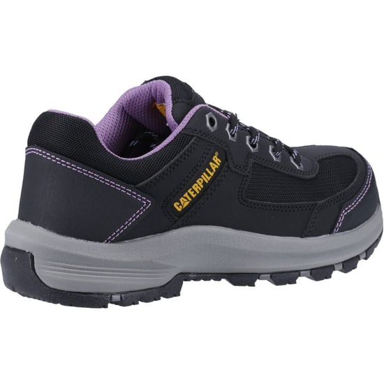 Caterpillar Elmore PVC Svart Bred Passform / Lilac Säkerhetsskor - Image 2