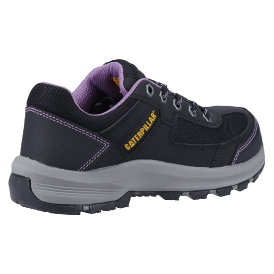 Caterpillar Elmore PVC Svart Bred Passform / Lilac Säkerhetsskor - Image 6