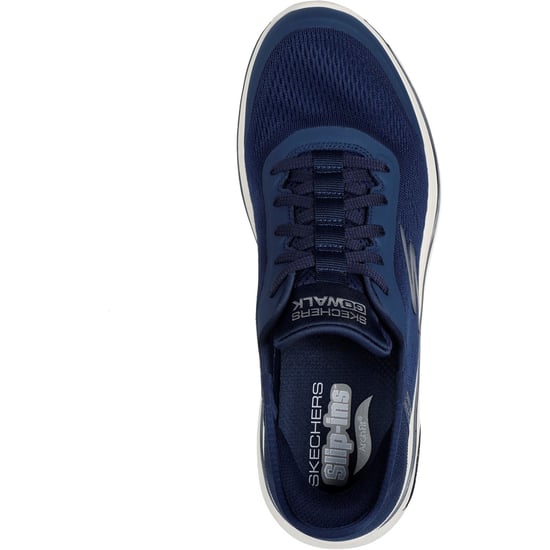 Skechers Arch Fit 2.0 Simplicity 2 Textile Men's Navy Trainers - Image 3
