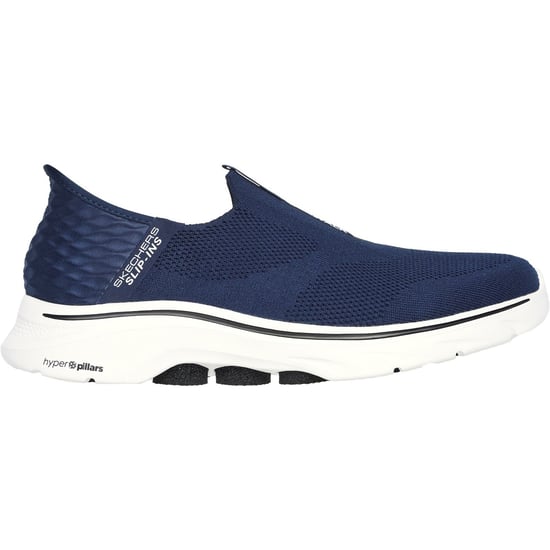 Skechers Skechers Slip-ins: GO WALK 7 - Easy On 2 Mesh Men's Navy Trainers - Image 5