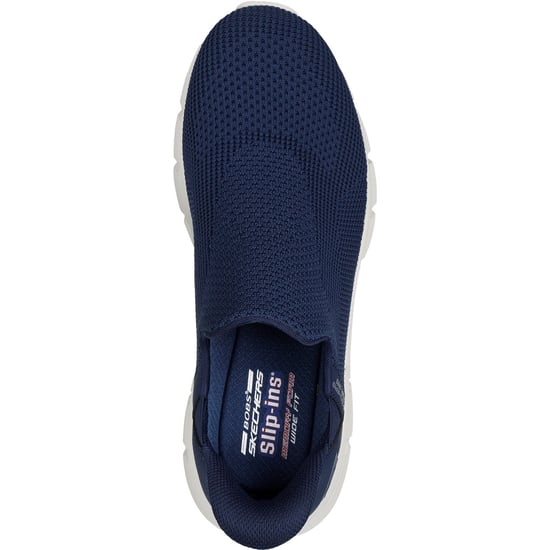 Skechers BOBS Sport B Flex Resilient Textil Herrskor Navy - Image 3