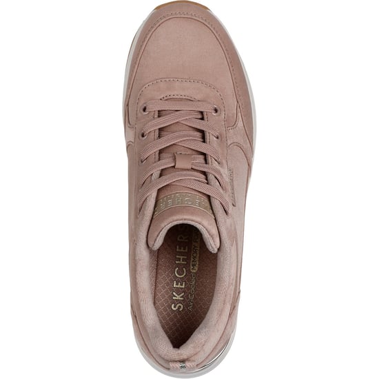 Skechers Billion 2 Prissy N Plush Textil Damsneakers i Taupe - Image 3