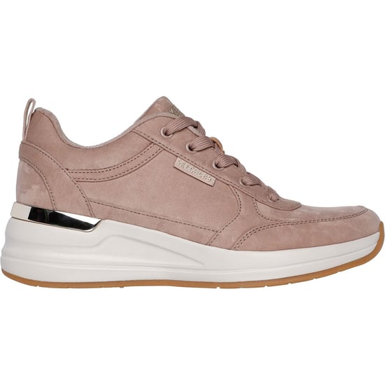 Skechers Billion 2 Prissy N Plush Textil Damsneakers i Taupe - Image 5