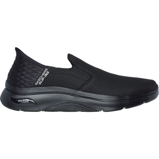 Skechers GO WALK Arch Fit 2.0 Textil Herr Svart Bred Passform Träningsskor - Image 5