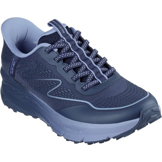 Skechers Switch Back Mist Textil Kvinna Marinblå Vandringsskor - Image 1