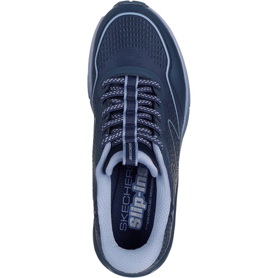 Skechers Switch Back Mist Textil Kvinna Marinblå Vandringsskor - Image 3