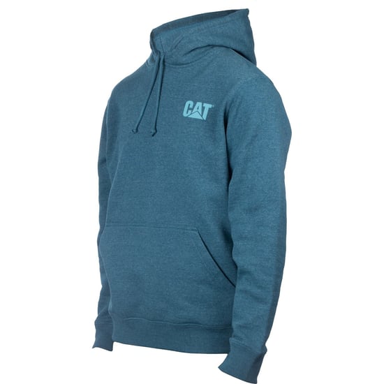 Caterpillar Handelsmerk Banner Katoenen Heren Blauwe Hoodie Sweatshirt - Image 6