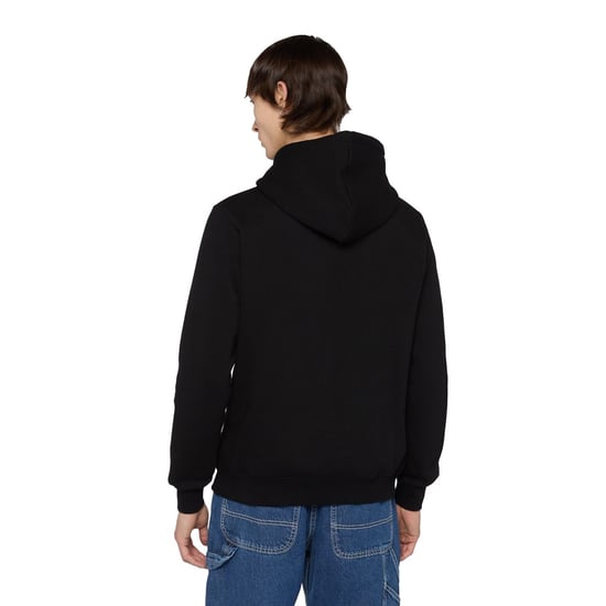 Dickies Icon Logo Polyester Unisex Volwassenen Zwarte Hooded Sweatshirt - Image 2