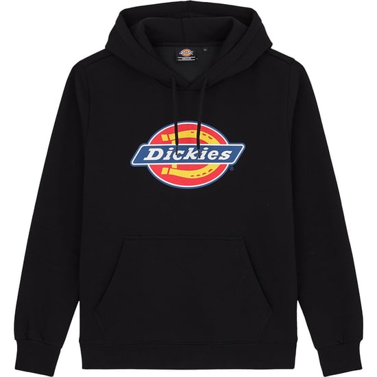 Dickies Icon Logo Polyester Unisex Volwassenen Zwarte Hooded Sweatshirt - Image 4