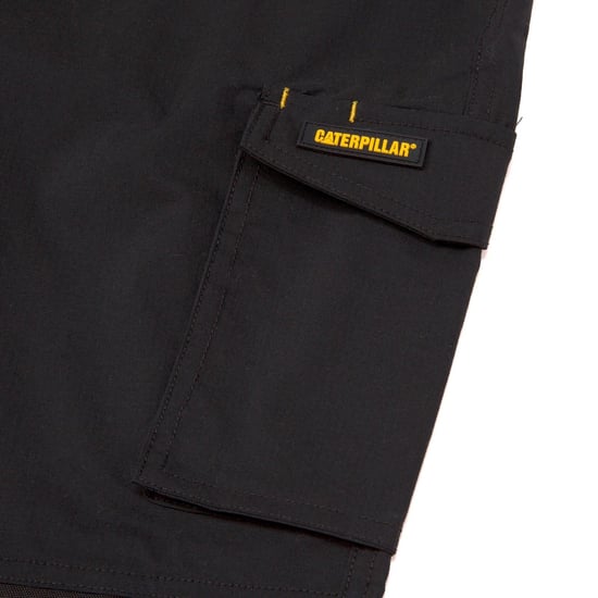 Caterpillar Nexus Kniezak Stretchkatoenen Zwarte Outdoorbroeken voor Heren - Image 5