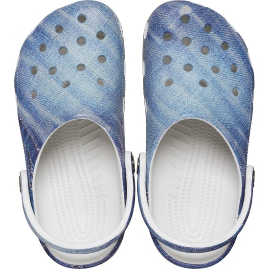 Crocs Classic Denim Thermoplastic Moonlight Clogs - Image 4
