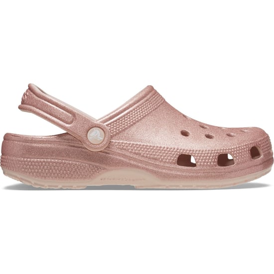 Crocs Classic Glitter Thermoplastic Quartz Clogs - Image 6