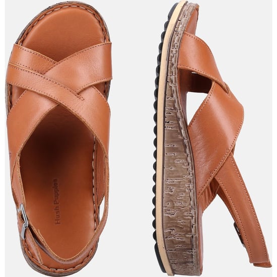 Hush Puppies Womens Elena Cross Over Wedge Sandals - Image 6