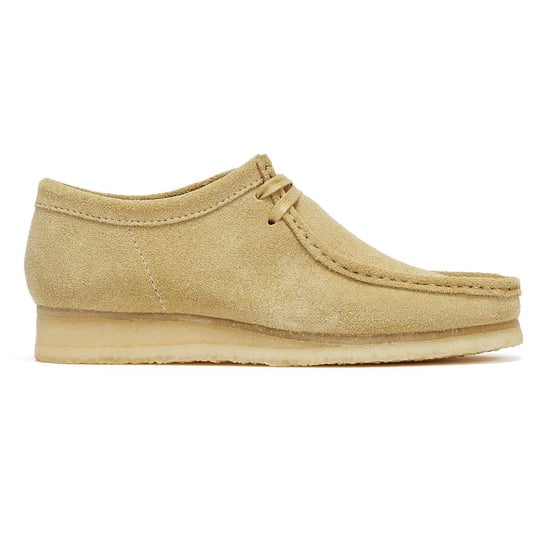 Clarks Wallabee Mens Maple Shoes - (Beige) - Image 5