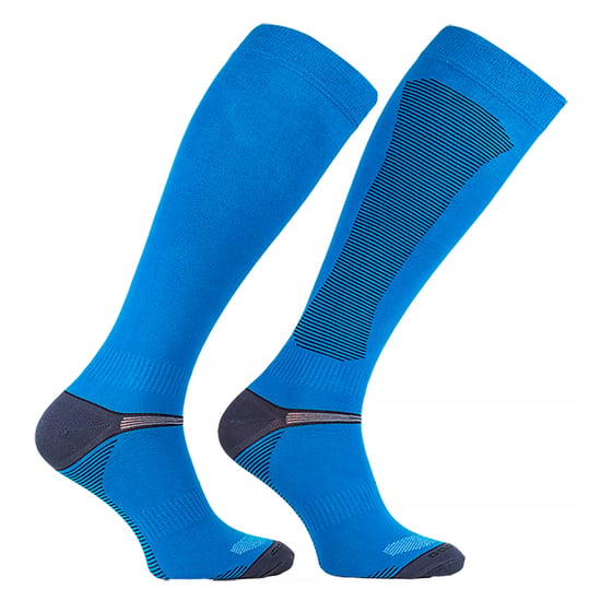 Bamboo Equestrian Socks | COMODO | Long Boot Horse Riding Socks | Knee High Bamboo Socks - Turquoise - Image 3