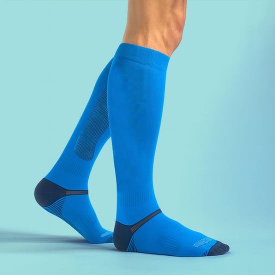 Bamboo Equestrian Socks | COMODO | Long Boot Horse Riding Socks | Knee High Bamboo Socks - Turquoise - Image 4