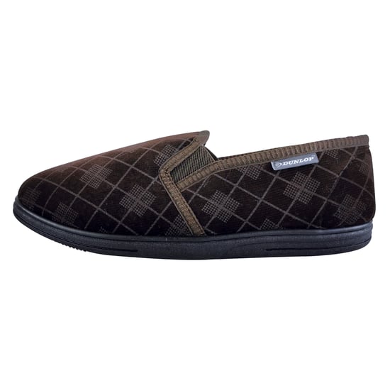DUNLOP - HEREN PLUSH BONT VOERING GEHEUGENSCHUIM RUITEN MOCCASINSLOFFEN MET HARDSOLE - Image 3