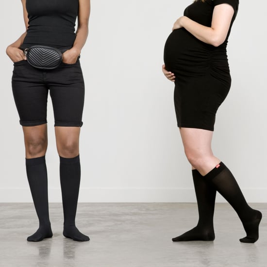 Vochtafvoerende nylon 20-30 mmhg compressiesokken - Zwart - Image 5