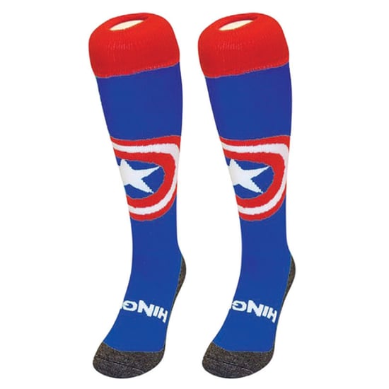 Captain America Lange Sportsokken | Hingly | Unisex Novelty Sokken voor Hockey, Rugby & Voetbal - Image 5