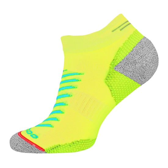 Comodo - Hi Viz Running Socks | Lightweight Anti Blister Sports Socks - Neon Yellow - Image 3