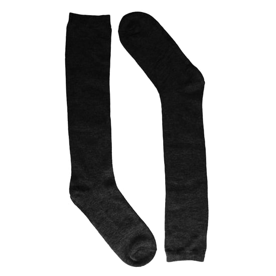 Sock Snob - 12 Paar Meisjes Bamboe Kniekousen, Lange Schoolkousen voor Kinderen - Zwart - Image 3