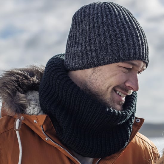 Värmehållare - Fleece fodrad termisk vinterstickad mössa för herrar - Image 5