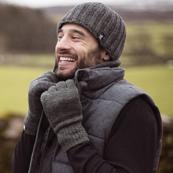 Heat Holders - Mens Fleece lined Ribbed Winter Hat - Image 4