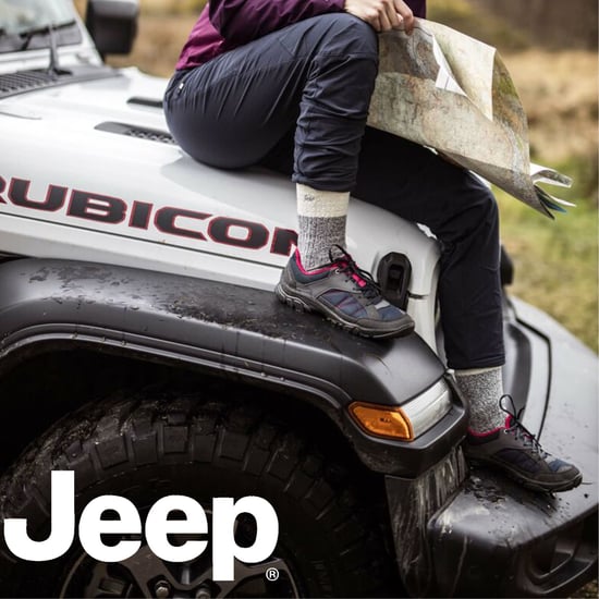 JEEP TERRAIN - 3 Pairs Cotton Walking Hiking Socks for Ladies - Image 3