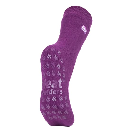 Mens Ladies Thick 3.1 TOG Non Slip Grip Slipper Socks for Raynauds - Image 3