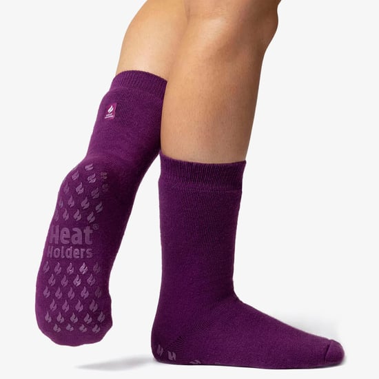 Mens Ladies Thick 3.1 TOG Non Slip Grip Slipper Socks for Raynauds - Image 4