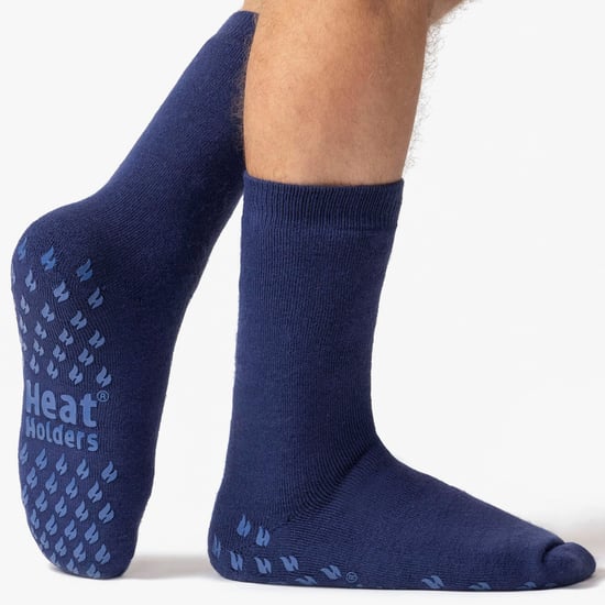 Herrar Damer Tjocka 3.1 TOG Non Slip Grip Slipper Sockor för Raynauds - Image 4