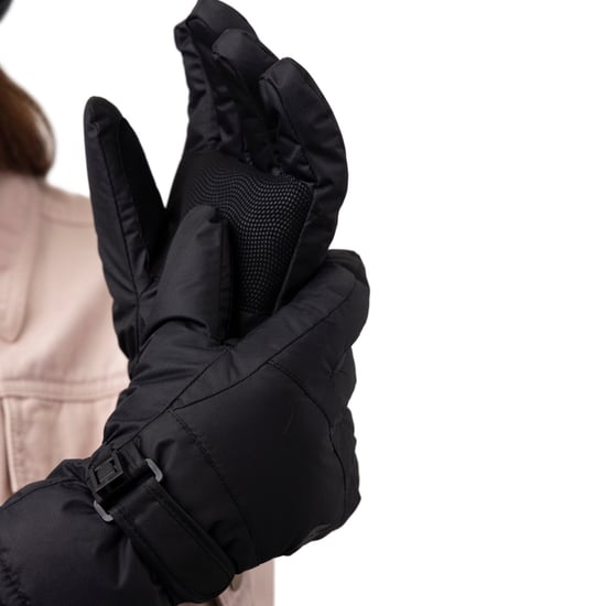 Ladies Extra Padded Waterproof Insulated Thermal Winter Ski Gloves - Image 3