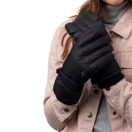 Ladies Extra Padded Waterproof Insulated Thermal Winter Ski Gloves - Image 4