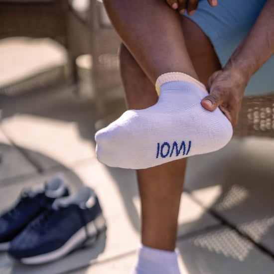 IOMI - 3 Pairs Cushioned Trainer Diabetic Socks for Swollen Feet and Ankles - Image 4