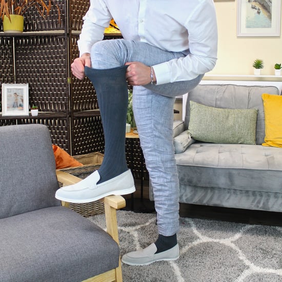 SOCK SNOB - 3 par långa knästrumpor i 100% bomull för herrar - Image 5