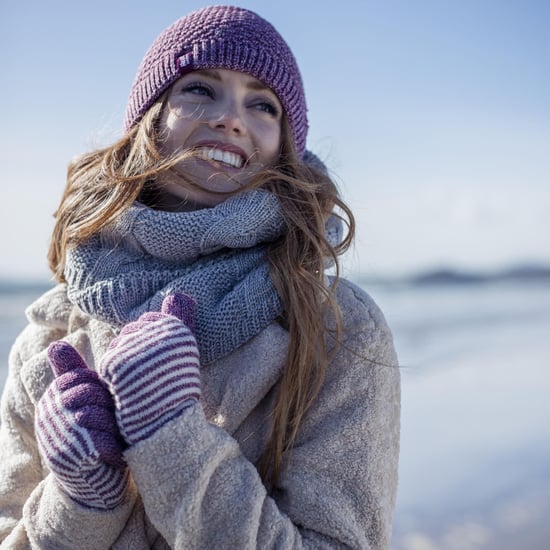 Heat Holders - Womens Striped Fleece Lined Thermal Gloves - Image 3