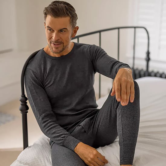 Heat Holders - Mens Cotton Thermal Underwear Long Sleeve Top Vest - Image 4