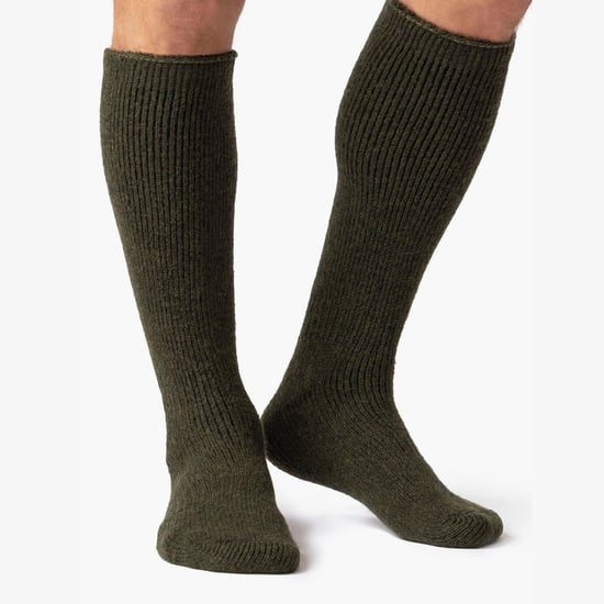 Herr Extra Lång Heavy 2.7 TOG Knähög Thermal Wool Rich Strumpor - Image 4