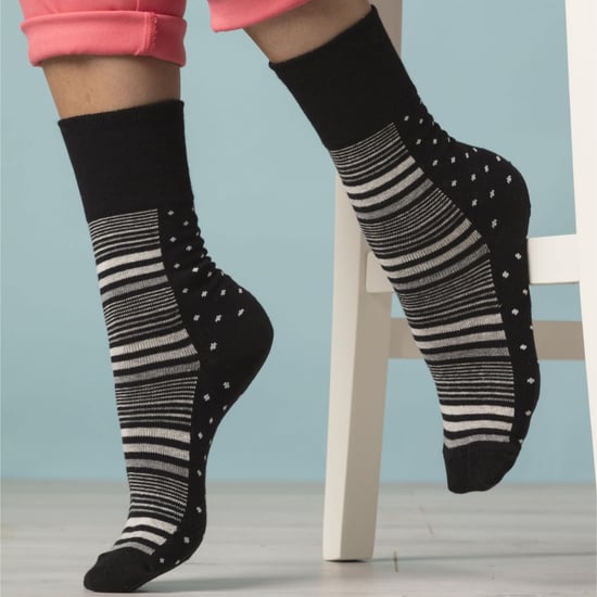 Gentle Grip - 6 Pairs Ladies Gentle Grip Non Elastic Socks - SOLRH219 - Image 5