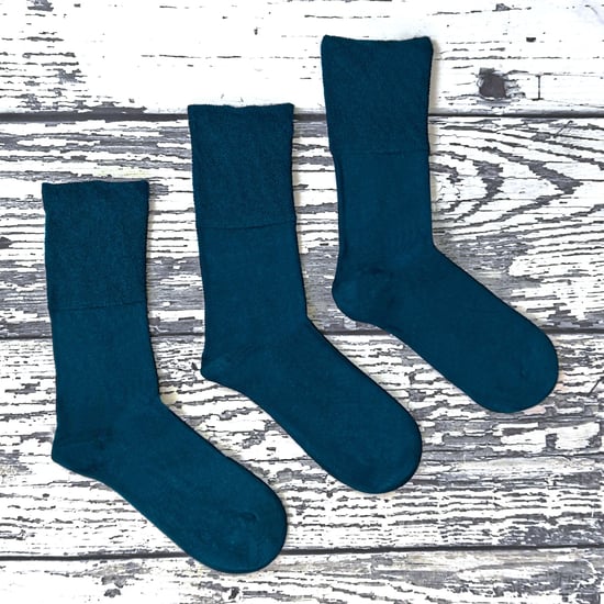 3 Pack Mens Non Elastic Thermal Diabetic Socks for Poor Circulation - Image 4