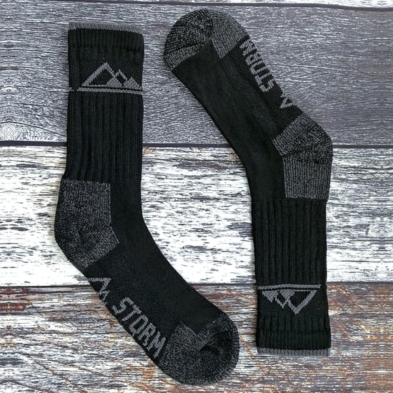 3 Pairs Mens Heavy Cushioned Breathable Outdoor Cotton Hiking Socks - Image 3