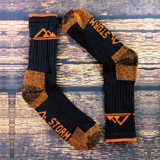 3 Pairs Mens Heavy Cushioned Breathable Outdoor Cotton Hiking Socks - Image 5