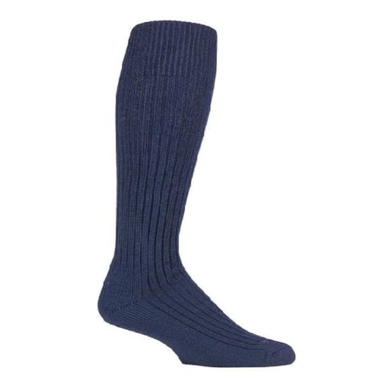 Kniehoge wollen rijke militaire actiesokken voor heren - Marineblauw - Image 2